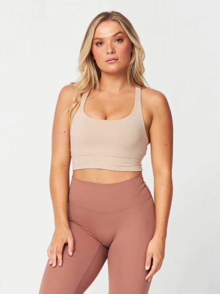 LUXE STRAPPY BRA – TAUPE